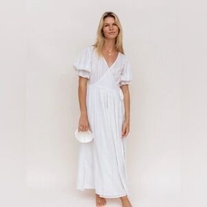 Daughters Of India Uma Wrap Dress